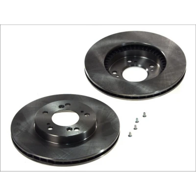 Abbildung von DELPHI BG3061 Bremsscheibe 282 23 5 Belüftet geölt unbehandelt ohne Radlager, ABS Sensorring HONDA: CR V 1