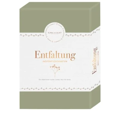Abbildung von Elma van Vliet Entfaltung 50 Inspirationskarten: Glücklichmacher für den Alltag (Impulse und Denkanstöße Alltag)
