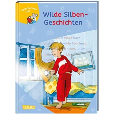 Abbildung von LESEMAUS zum Lesenlernen Sammelbände: Wilde Silben Geschichten: 3 Geschichten in 1 Band Lesetexte mit farbiger Silbenmarkierung