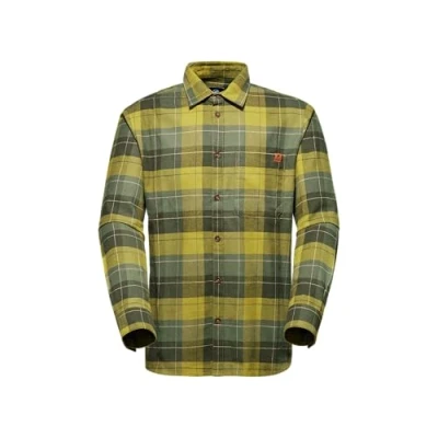 Abbildung von Mammut Trovat Longsleeve Hemd, Herren, Größe: Large, Aura dark marsh