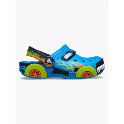 Abbildung von Crocs Classic IAM Monster Truck Kids Kinder Sandalen, Neon Ocean, 19 20