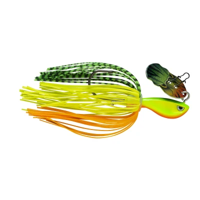 Abbildung von Rapala Rap V Pike Bladed Jig Fire Tiger 10cm (28g) Chatterbait