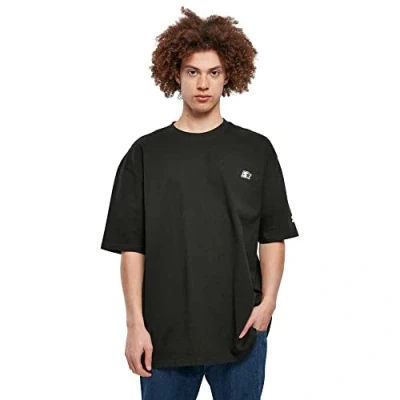 Abbildung von Starter Essential Oversize TEE Tshirt basic, Herren, Größe: Large, Black