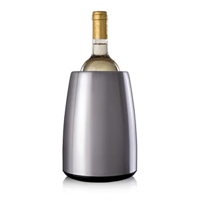 Abbildung von Vacu Vin 3649360 Weinkühler Aktiv Elegant, Edelstahl, 208(h) x 155(dia)mm.