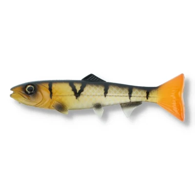 Abbildung von Hostagevalley Troubletail 14cm (30g) Transparent Trout Gummifisch