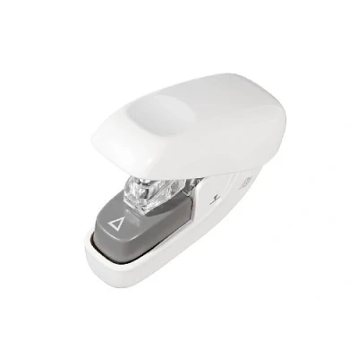 Abbildung von Wedo 1272000 Klammerloser Hefter Mini (bis zu 5 Blatt Papier ohne Heftklammern) weiß