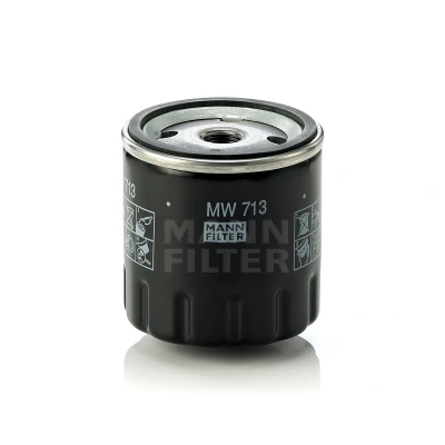 Abbildung von MANN FILTER MW 713 Ölfilter M 16 X 1.5 mit einem Rücklaufsperrventil Anschraubfilter