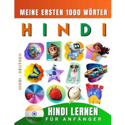 Abbildung von Hindi lernen für Anfänger, meine ersten 1000 Wörter: Zweisprachiges Deutsch Lernbuch Kinder und Erwachsene