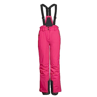 Abbildung von killtec Mädchen Skihose/Funktionshose mit Latz, Kantenschutz und Schneefang KSW 152 GRLS SKI PNTS, pink, 176, 41188 000