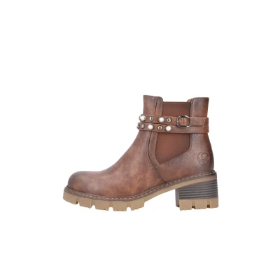 Abbildung von Rieker Winterstiefelette, Winterboots, Chelseaboots mit praktischem Innen Reißverschluss
