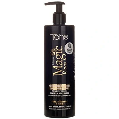 Abbildung von Tahe Magic Rizos Anti Frizz Locken Aktivator (500 ml)