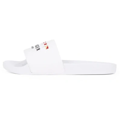 Abbildung von Tommy Hilfiger Badesandale, Herren, Größe: 41, White Schuhe