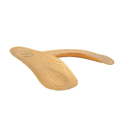 Abbildung von Kaps Schuheinlagen, Einlegesohlen Leder, Orthopädische Einlagen, Bolero, Beige, 39