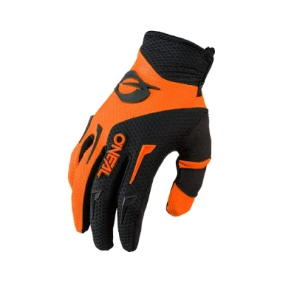 Abbildung von O&#039;NEAL Fahrrad &amp; Motocross Handschuh Kinder MX MTB DH FR Downhill Freeride Langlebige, Flexible Materialien, belüftete Handinnenfäche Element Youth Glove Schwarz Neon Orange Größe XL