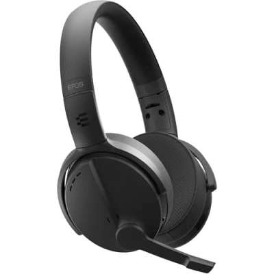 Abbildung von EPOS Adapt 561 II Verbessertes ANC Bluetooth Headset mit klappbarem Mikrofonarm, optimiert für UC, 41 Stunden Gesprächszeit, Multi Device Konnektivität