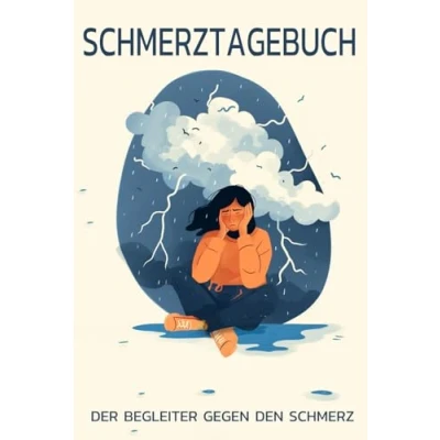 Abbildung von Schmerztagebuch: Der Begleiter gegen den Schmerz als Schmerzprotokoll auf vorgefertigten Seiten für 90 Tage