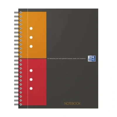 Abbildung von Oxford Notebook International A5, kariert, 160 Seiten, stabiler Kartondeckel