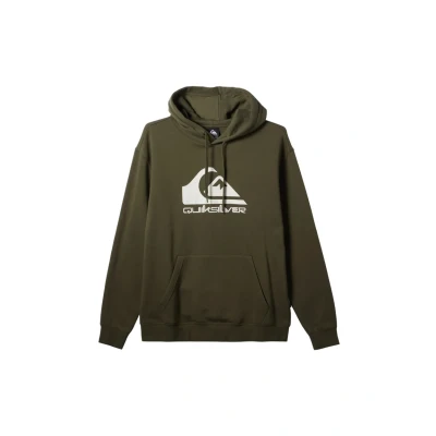 Abbildung von Quiksilver BIG LOGO Kapuzenpullover, Herren, Größe: Small, Dark green