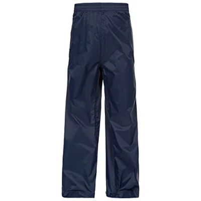 Abbildung von Trespass Kinder Regenhose Kompakt Zusammenrollbare Qikpac, Navy, 5/6, UCBTRAM30001_NA15/6