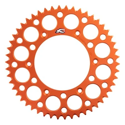 Abbildung von Renthal 224U 520 50GPOR Kettenrad, 50 Zähne, KTM 125 525 90, Husab, Husqvarna 14 Orange