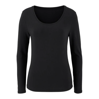 Abbildung von Vivance Langarmshirt »aus elastischer Baumwoll Qualität«