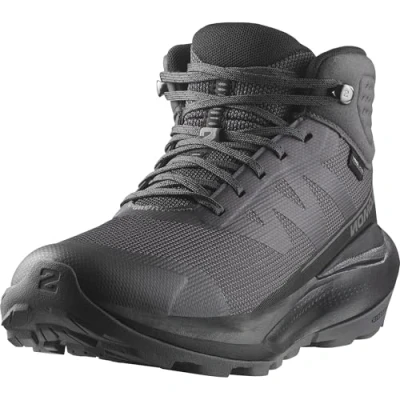 Abbildung von Salomon Elixir TOUR WP Hikingschuh, Damen, Größe: 39 1/3, Asphalt/black/castle rock Schuhe