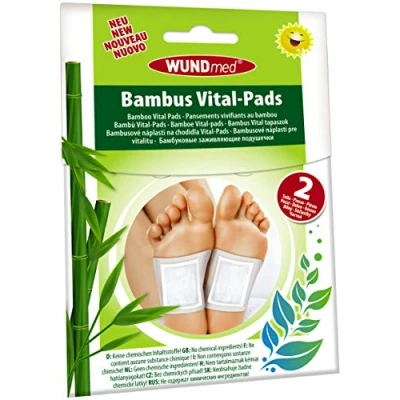 Abbildung von Bambuspflaster Vital pads Entgiftung+vitalisierung