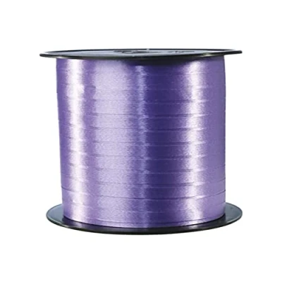 Abbildung von Clairefontaine 601710C Spule Geschenkband glatt (500 m x 7 mm, ideal für Bastelprojekte und Geschenke) 1 Stück lila