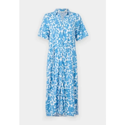 Abbildung von ONLY Onlyasmin Shirt Dress Blusenkleid, Damen, Größe: XS, Cloud dancer/nebulas blue