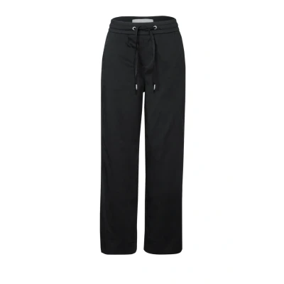 Abbildung von Street One Straight LEG Jogginghose, Damen, Größe: 36x28, Schwarz
