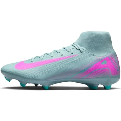 Abbildung von Nike Performance ZM 10 Academy FG/MG Fußballschuhe Naturrasen, Herren, Größe: 44.5, Ocean cube/pink blast Schuhe