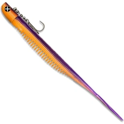 Abbildung von Monkey Lures Stalking Lui 25cm 50g 1 montierter Gummifisch, Farbe:Grapes &amp; Peaches