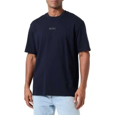 Abbildung von BOSS TEE Tshirt basic, Herren, Größe: Small, Dark blue