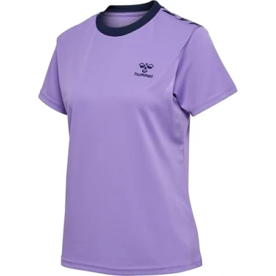 Abbildung von hummel Damen Hmlstaltic Poly Jersey S/S Woman T Shirt, Baltic Sea, XXL EU