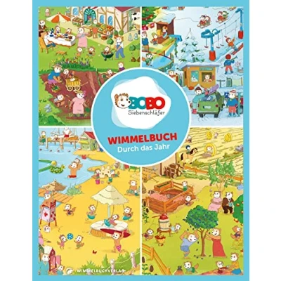 Abbildung von Bobo Siebenschläfer Wimmelbuch Durch das Jahr mit Siebenschläfer: Kinderbücher ab 2 Jahre