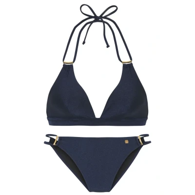 Abbildung von Lascana Triangle Giulia Bikini, Damen, Größe: 42xA/B, Navy