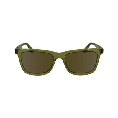 Abbildung von Calvin Klein Jeans Unisex Sonnenbrille, Größe: 54, Khaki