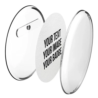 Abbildung von Buttons mit Kühlschrank Magnet (56 mm, 10 Stück) Ansteckbuttons Set A4 Buttonpapier