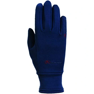Abbildung von Roeckl Sports Reithandschuh Warwick JUNIOR, Kids Winter Handschuh, Marine 4