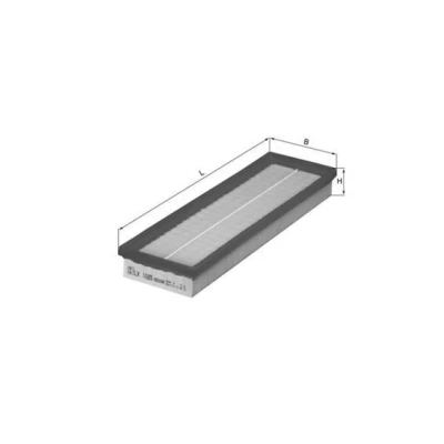 Abbildung von MAHLE ORIGINAL LX 1085 Luftfilter 41,8 113 373,0, 373,0 Filtereinsatz