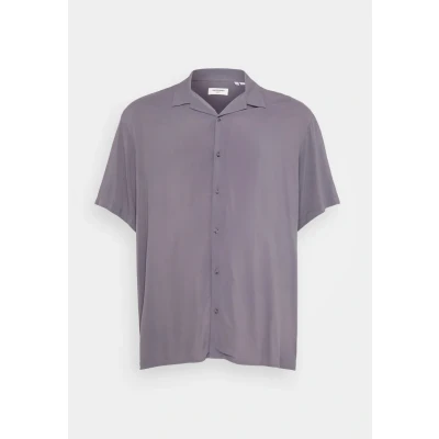 Abbildung von Jack &amp; Jones Jjejeff Solid Resort Shirt Hemd, Herren, Größe: 5XL, Castlerock
