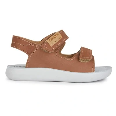 Abbildung von Geox Lightfloppy Trekkingsandale für Kinder, Größe: 27, Tobacco Schuhe