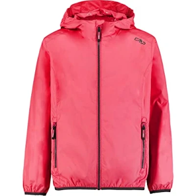 Abbildung von CMP Mädchen G jacke Mit Regenkapuze KID RAIN FIX HOOD, Erdbeere, 104 EU