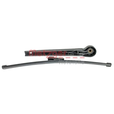Abbildung von Wischarm, Scheibenreinigung Metzger 2190311 hinten mit Kappe, integriertem Wischblatt VOLKSWAGEN: Sharan II, Golf Plus / Crossgolf