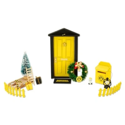 Abbildung von Borussia Dortmund Unisex Jugend BVB Wichteltür, schwarzgelb, One Size