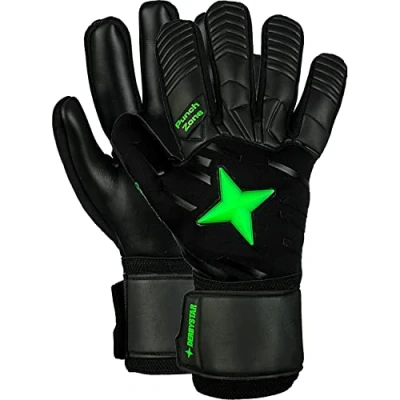 Abbildung von Derbystar Torwarthandschuhe Optimus v23 Schwarz/Grün 9.5