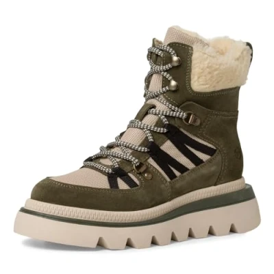 Abbildung von Tamaris Damen Elegante Stiefelette 1 26284 41 Grün, Groesse:38 EU