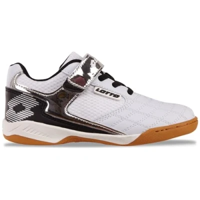 Abbildung von Lotto Unisex Kinder Flitter Sneaker, White Silver, 27 EU