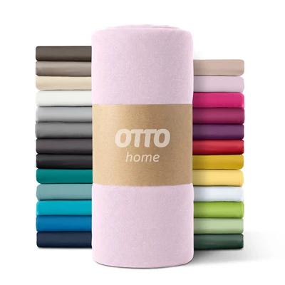 Abbildung von OTTO home Spannbettlaken "PAPRIKA" Bettlaken Laken in zwei Qualitäten: Fleece &amp; Jersey, schnelltrocknend