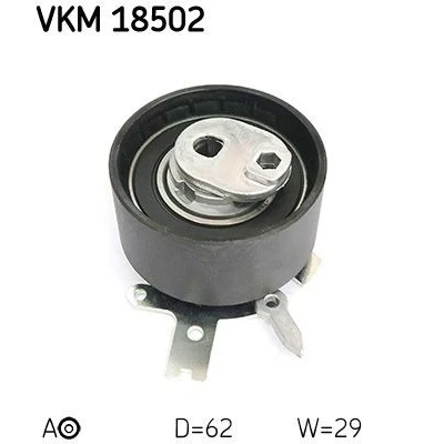 Abbildung von SKF VKM 18502 Spannrolle, Zahnriemen DODGE: Nitro Off Road